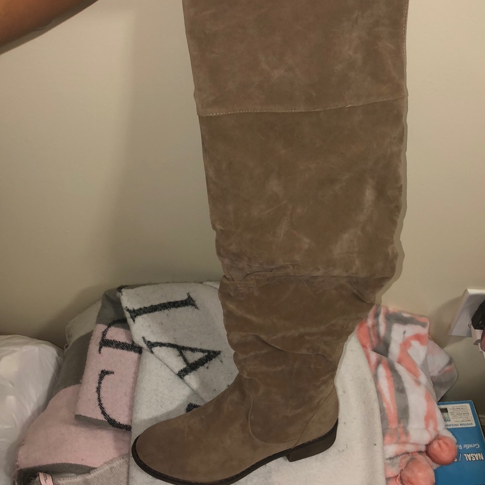 Knee high boots